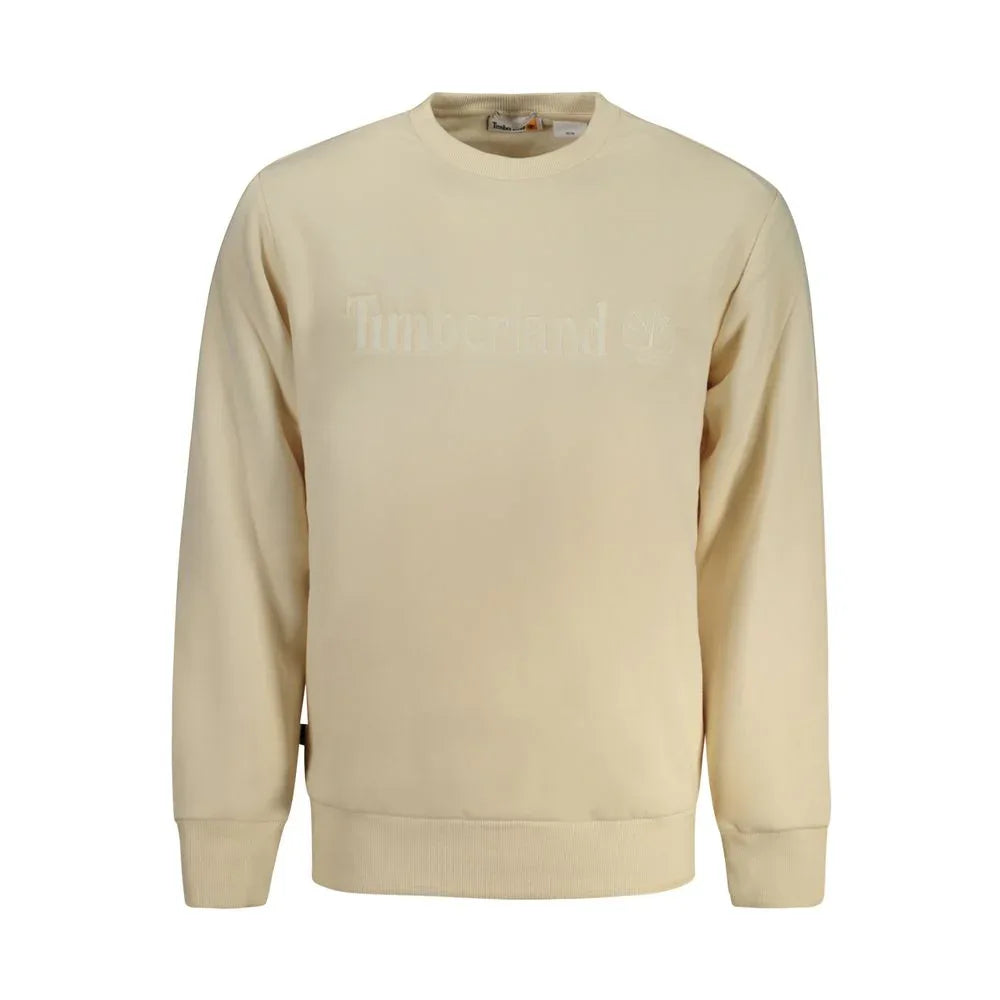 Timberland Beige Cotton Men's Sweatshirt - Zeiniez