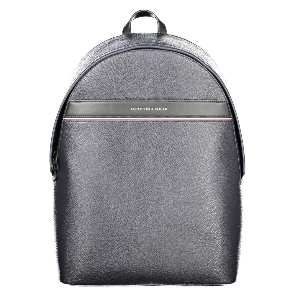 Tommy Hilfiger Blue Polyurethane Men's Backpack - Zeiniez