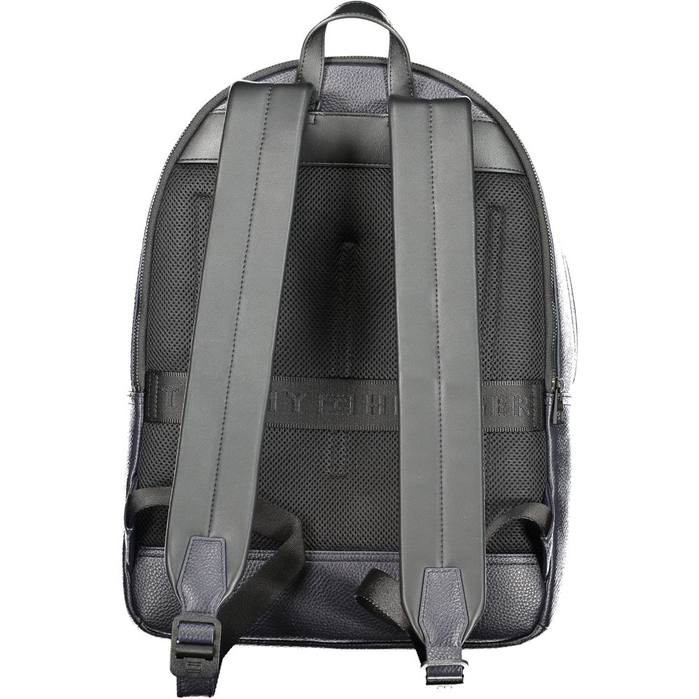 Tommy Hilfiger Blue Polyurethane Men's Backpack - Zeiniez