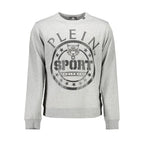 Plein Sport Grigio Cotton Men Sweatshirt - Zeiniez