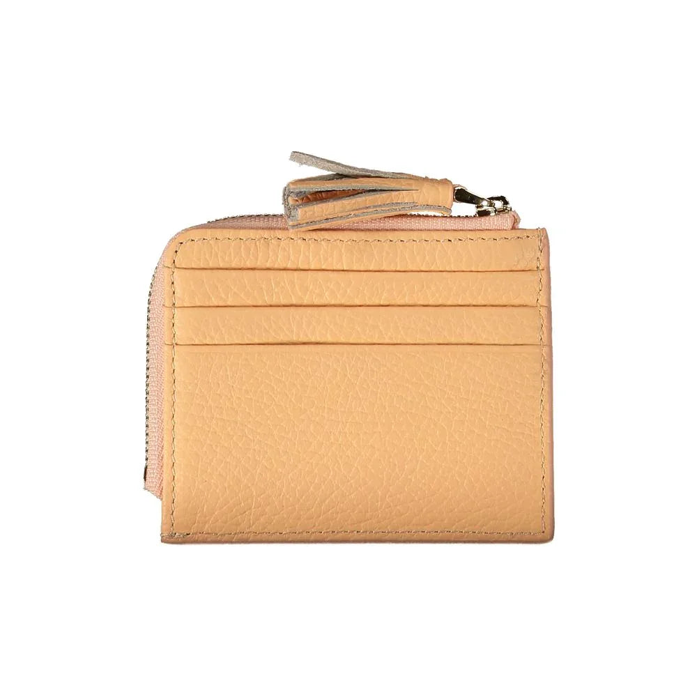 Coccinelle Arancione Leather Women Wallet - Zeiniez