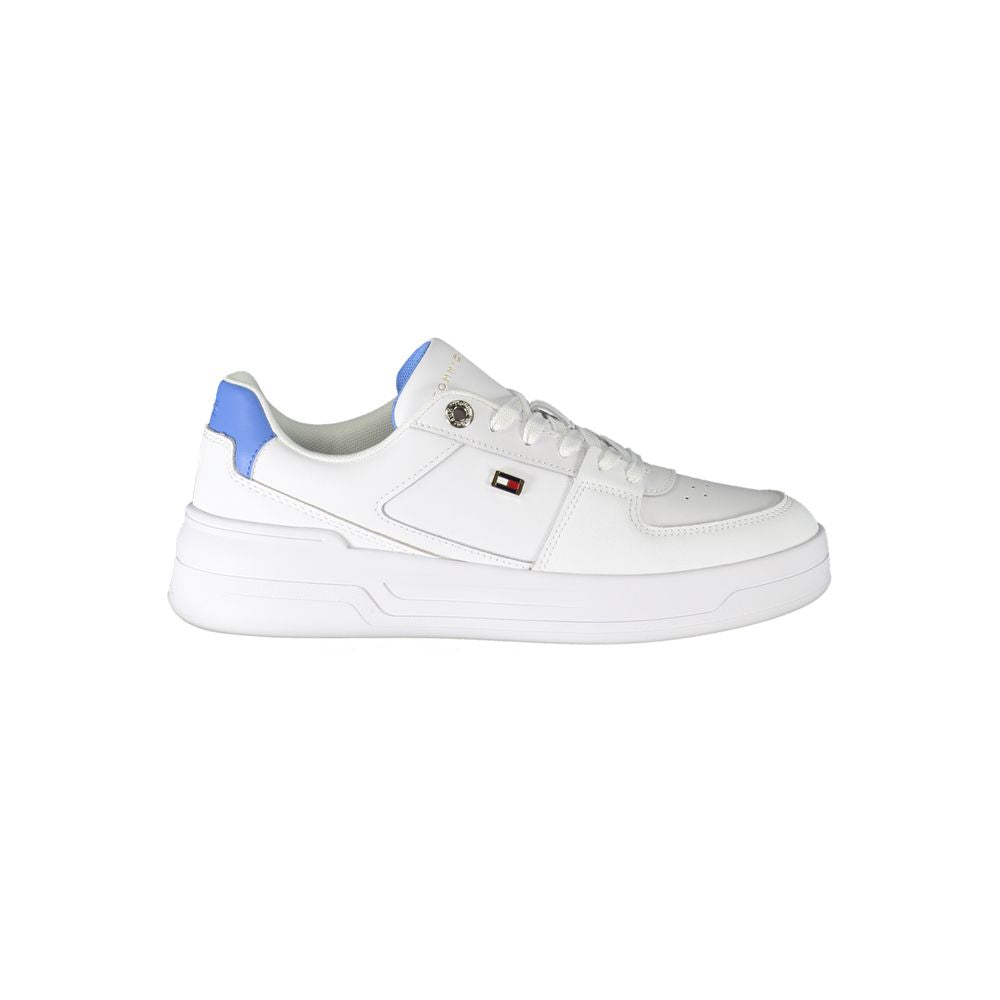 Tommy Hilfiger Bianco Leather Women Sneaker - Zeiniez