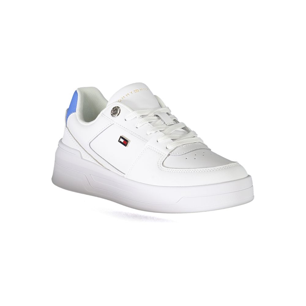 Tommy Hilfiger Bianco Leather Women Sneaker - Zeiniez