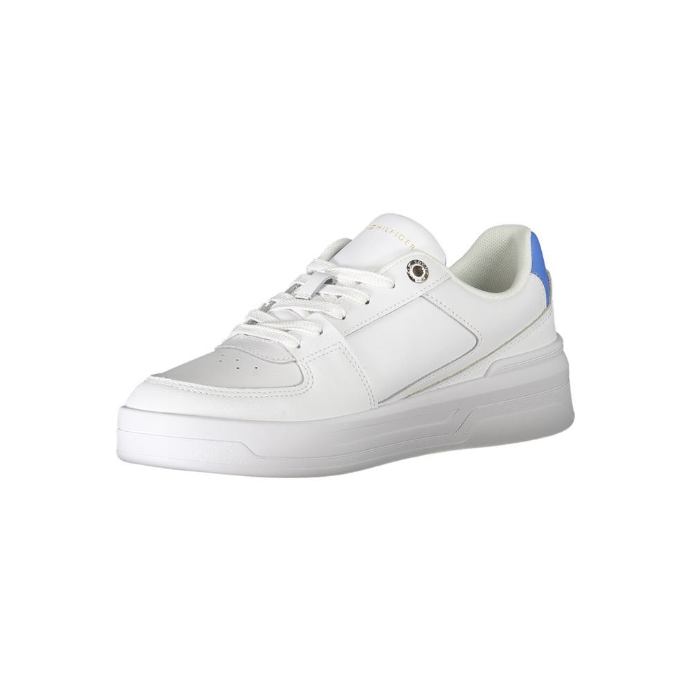 Tommy Hilfiger Bianco Leather Women Sneaker - Zeiniez