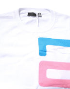 Love Moschino White Graphic Print Cotton Long Sleeves T-shirt - Zeiniez