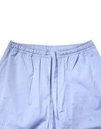 Dolce & Gabbana Light Blue DG Logo Cotton Men Pajama Set Sleepwear - Zeiniez