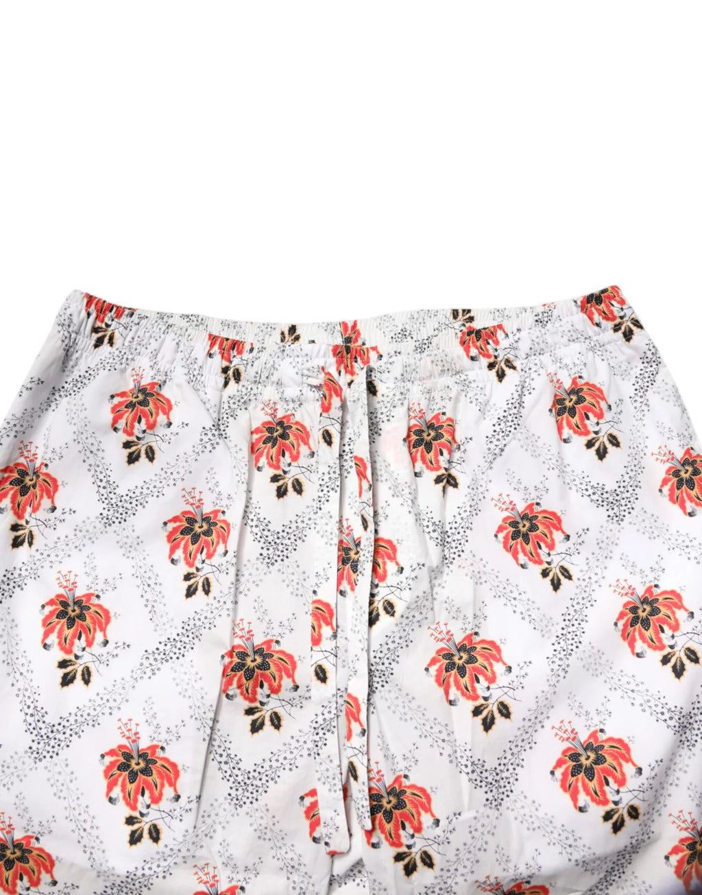 Dolce & Gabbana Multicolor Floral Print Cotton Pajama Set Sleepwear - Zeiniez