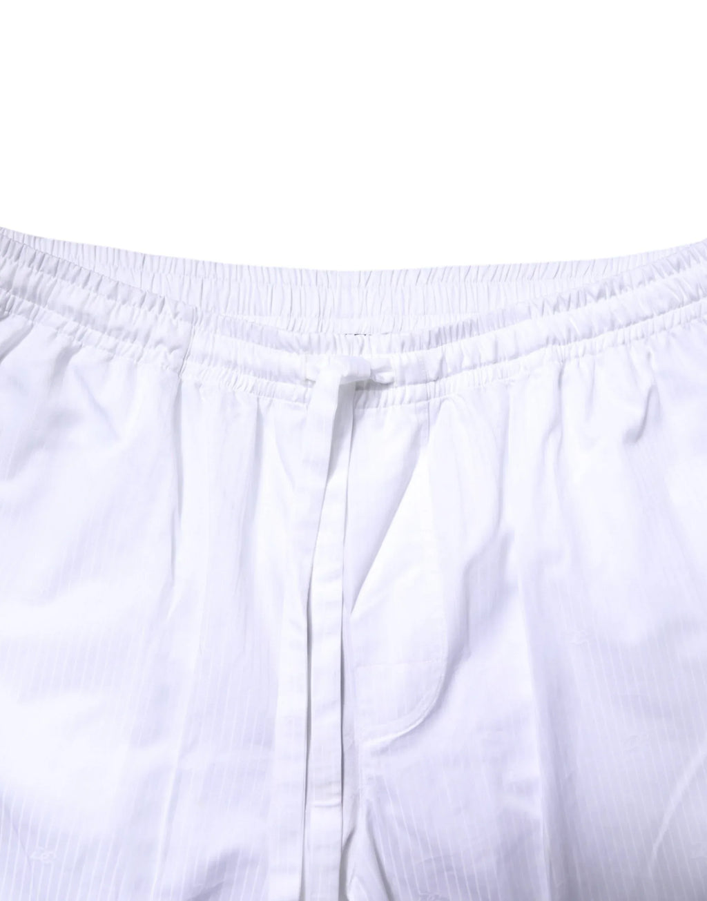 Dolce & Gabbana White Cotton Shirt Pants Pajama Set Sleepwear - Zeiniez