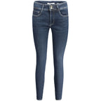 Guess Jeans Blue Cotton Women Skinny Jean - Zeiniez