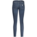 Guess Jeans Blue Cotton Women Skinny Jean - Zeiniez