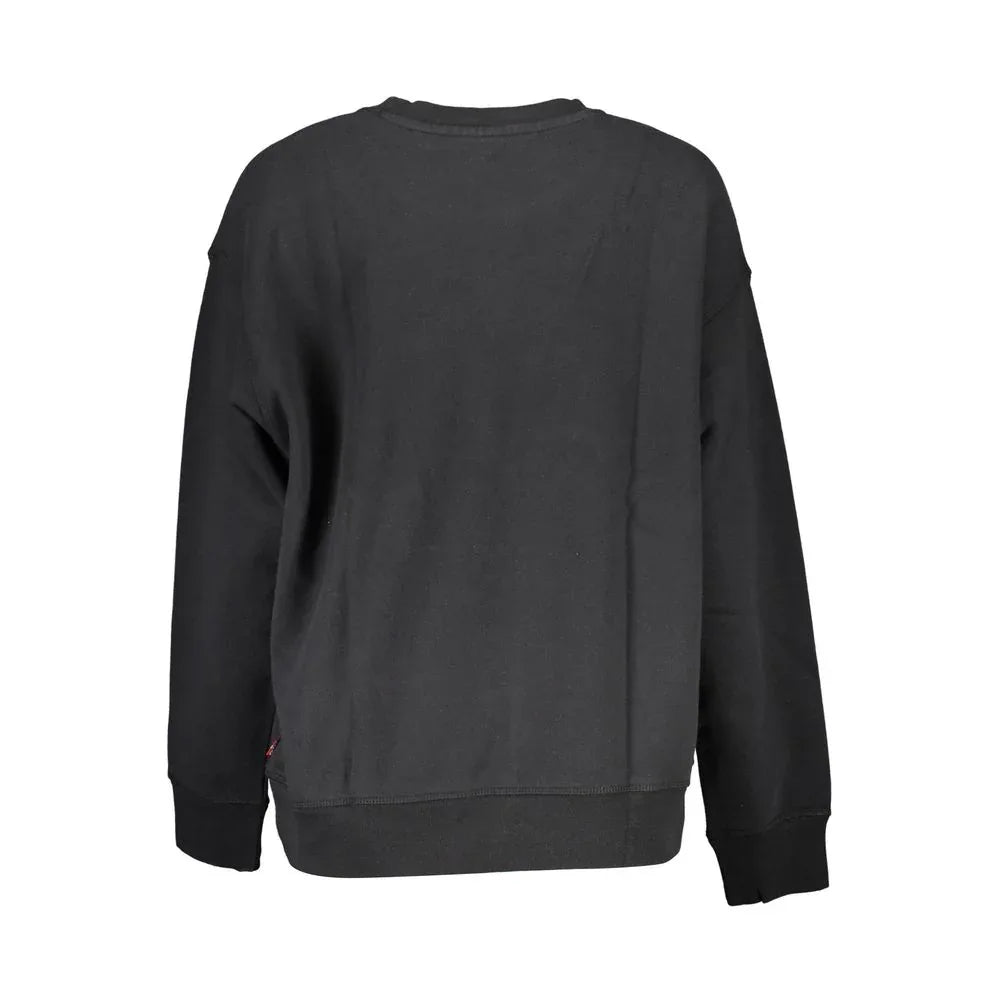 Levi's Black Cotton Women Sweatshirt - Zeiniez