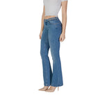 Liu Jo Light Blue Cotton Bootcut Jeans - Zeiniez