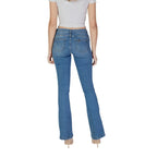 Liu Jo Light Blue Cotton Bootcut Jeans - Zeiniez