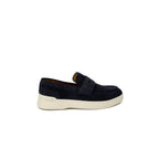 Liu Jo Blue Suede Leather Slip-On Loafers - Zeiniez