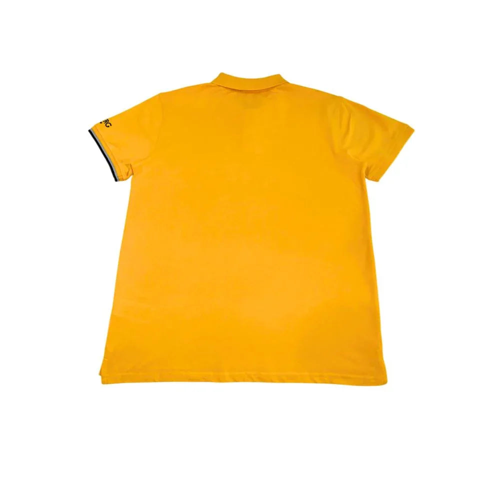 Iceberg Yellow Cotton Men Polo Shirt - Zeiniez