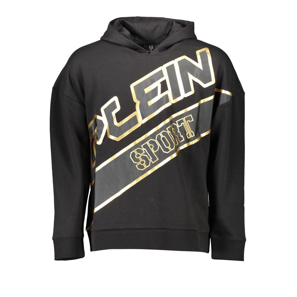 Plein Sport Black Cotton Sweatshirt