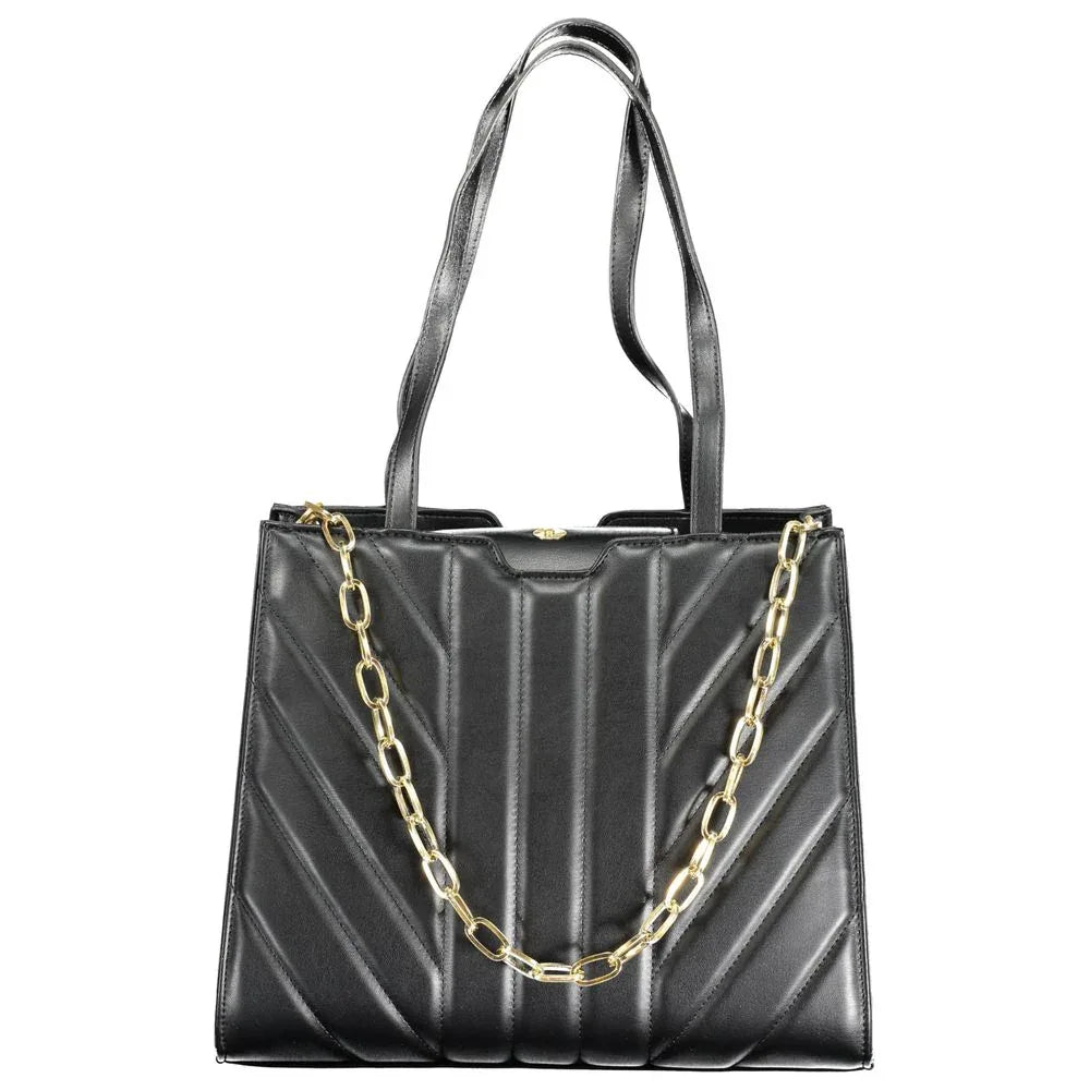 Mario Valentino Nero Polyurethane Women Handbag - Zeiniez