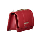 Mario Valentino Rosso Polyurethane Women Shoulder Bag - Zeiniez