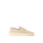 Fear Of God Beige Leather Low Top Sneakers - Zeiniez
