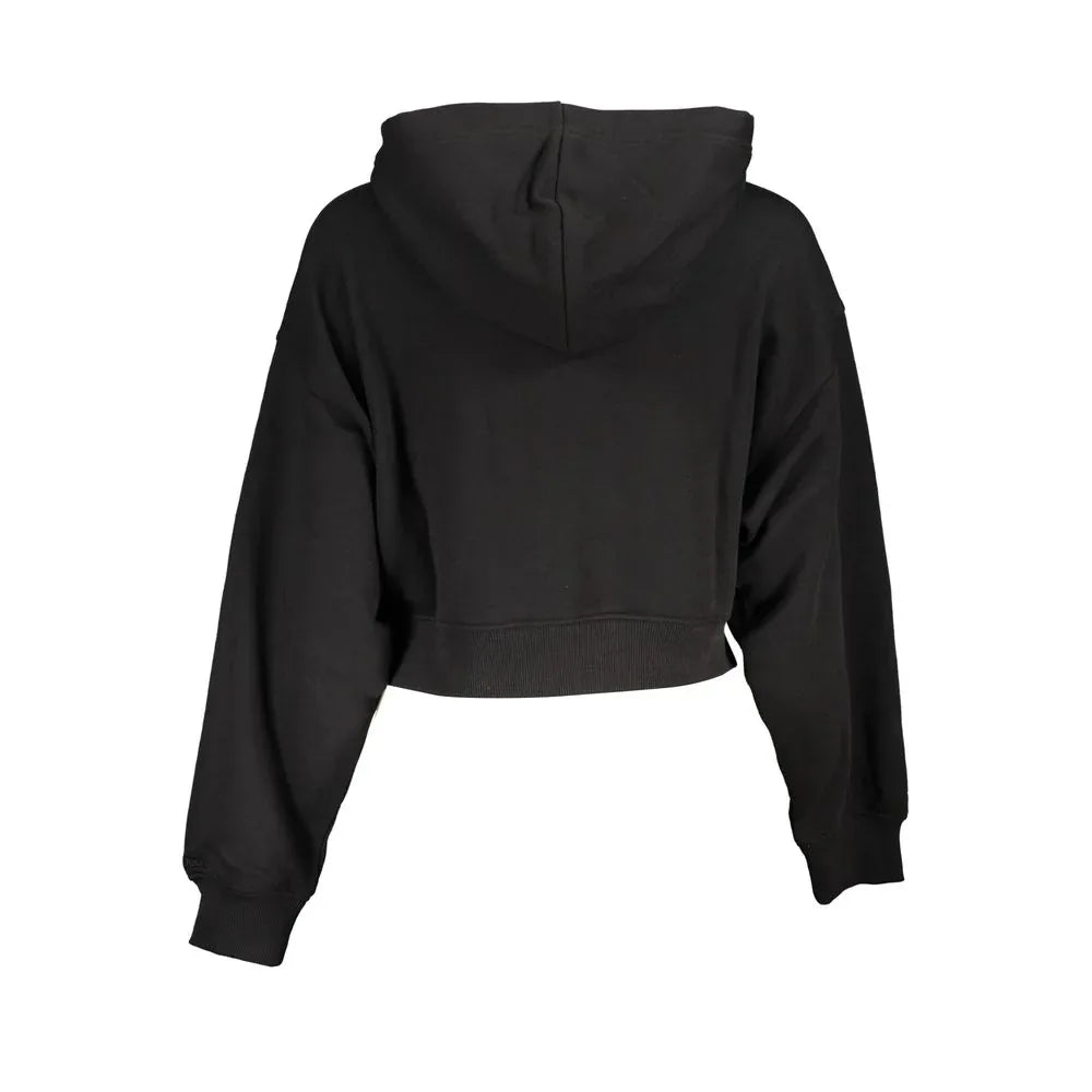 Calvin Klein Black Cotton Women's Sweatshirt - Zeiniez