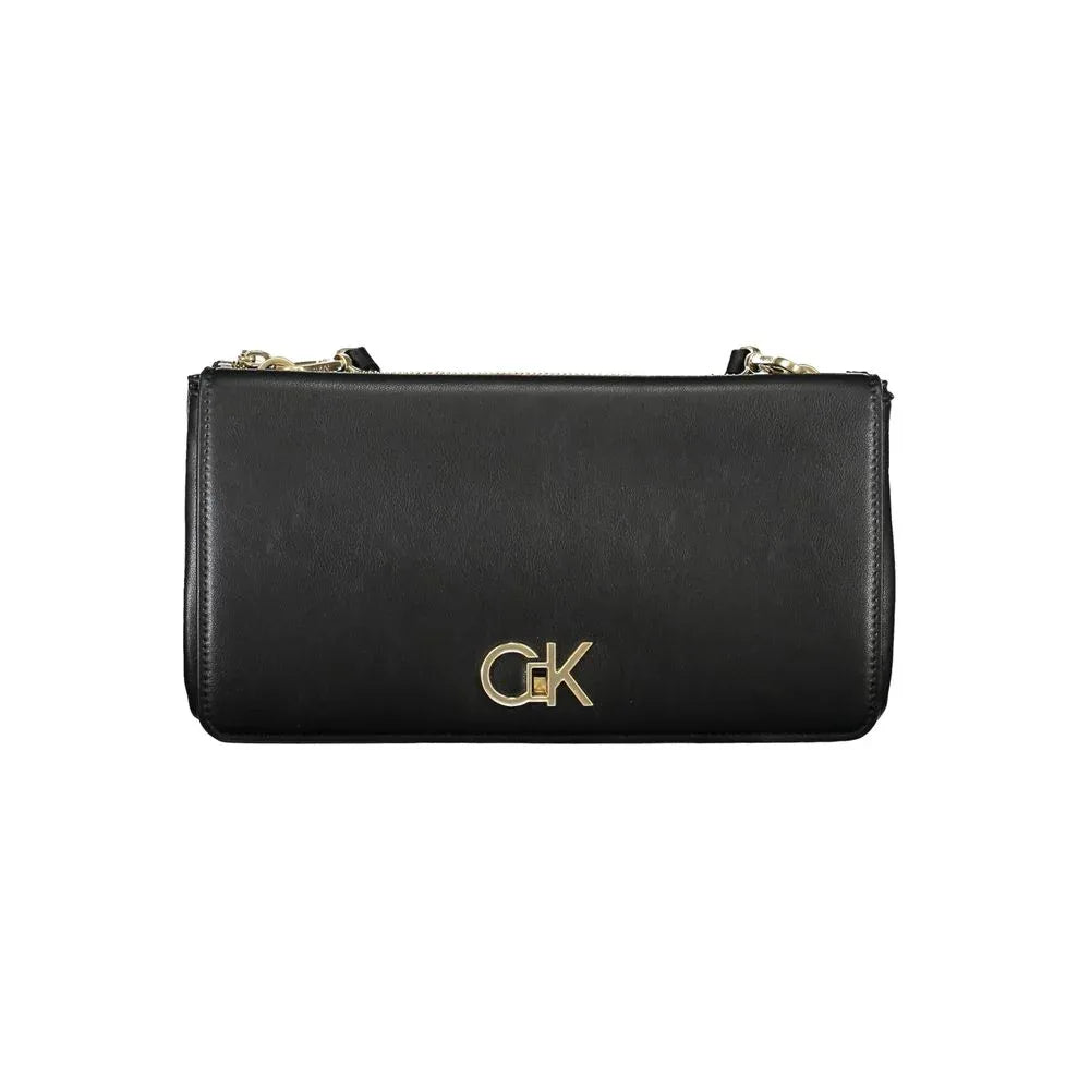 Calvin Klein Black Polyester Women Shoulder Bag - Zeiniez