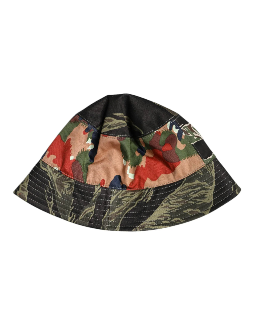 Dolce & Gabbana Multicolor DG Plaque Wide Brim Bucket Hat - Zeiniez