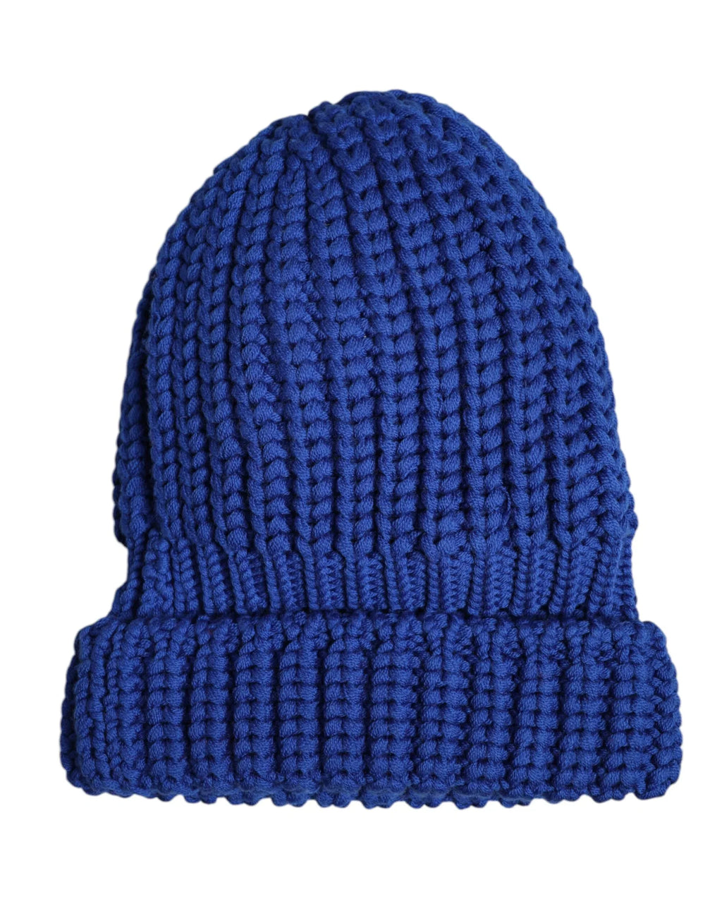 Dolce & Gabbana Blue Wool Knitted Winter Beanie Hat - Zeiniez