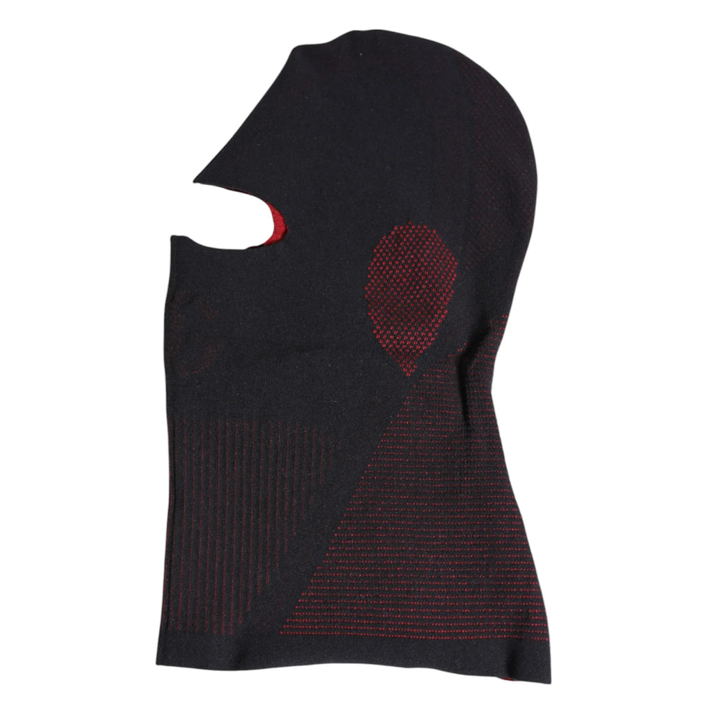 Dolce & Gabbana Black Cotton Knitted Ski Mask Balaclava Hat - Zeiniez