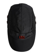 Dolce & Gabbana Black Nylon DG Logo 6 Panels Baseball Cap - Zeiniez