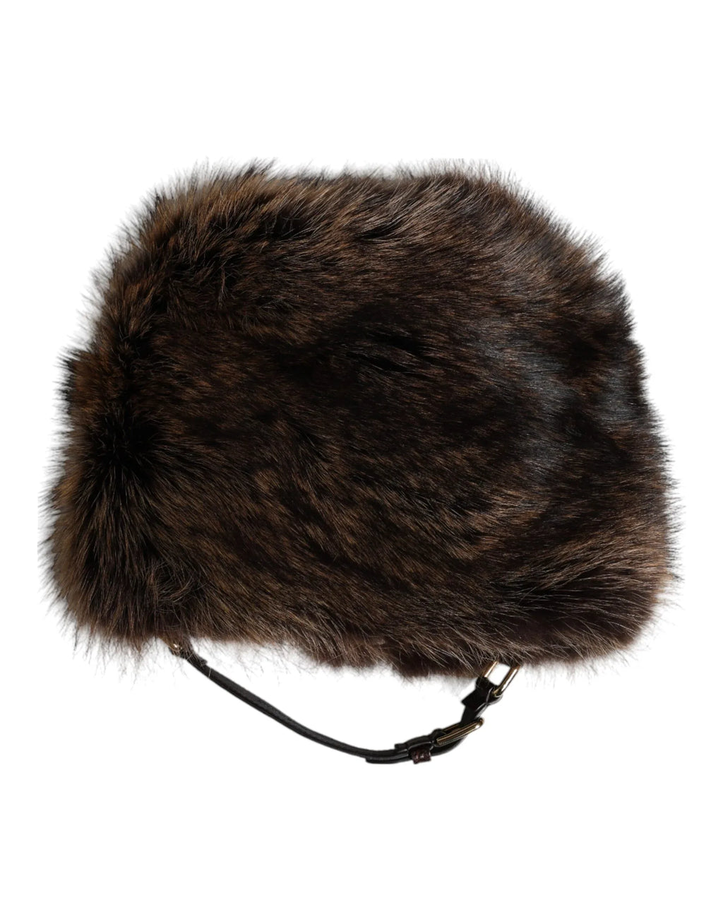 Dolce & Gabbana Brown Fur Women Bucket Hat - Zeiniez