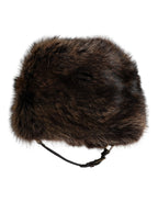 Dolce & Gabbana Brown Fur Women Bucket Hat - Zeiniez