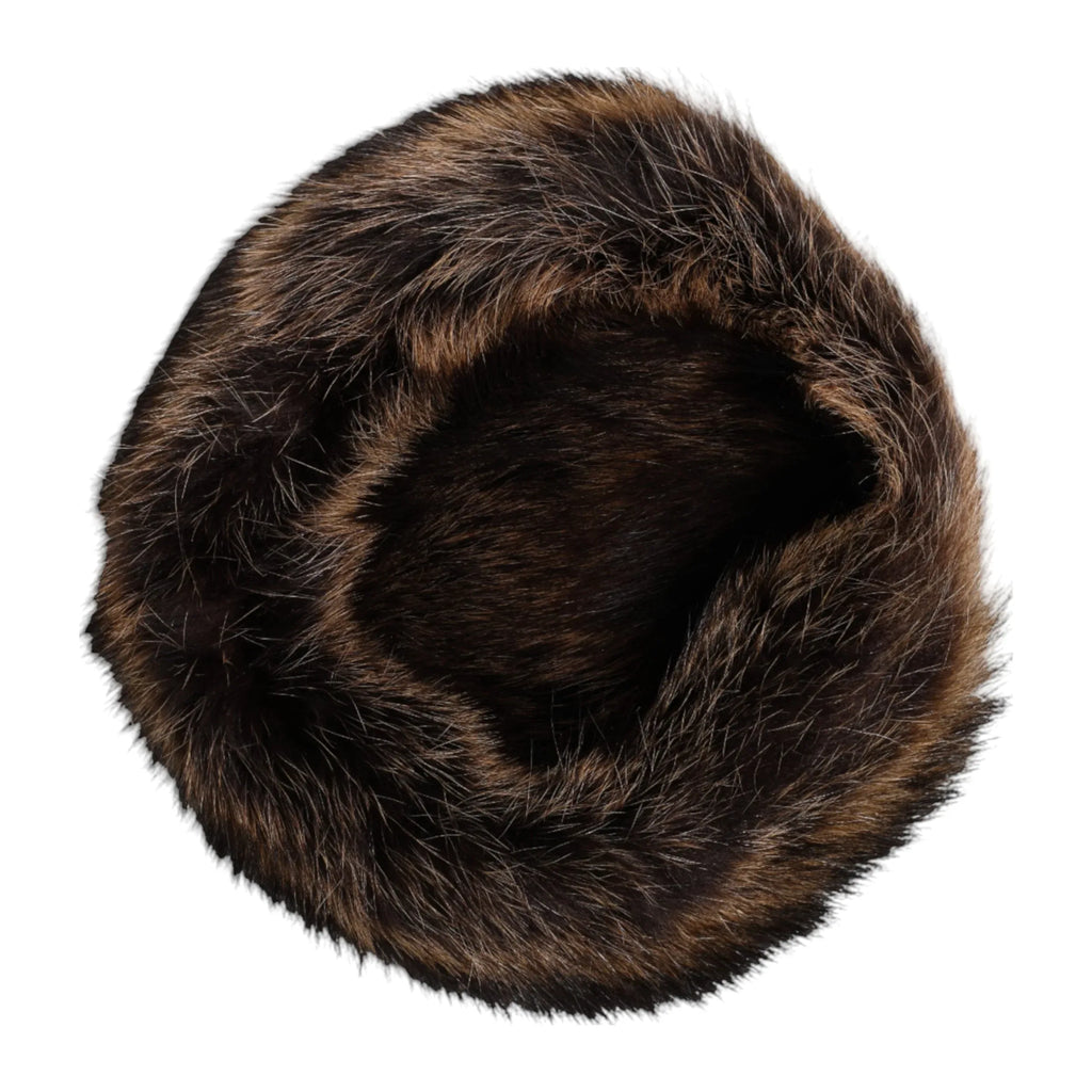 Dolce & Gabbana Brown Fur Women Bucket Hat - Zeiniez