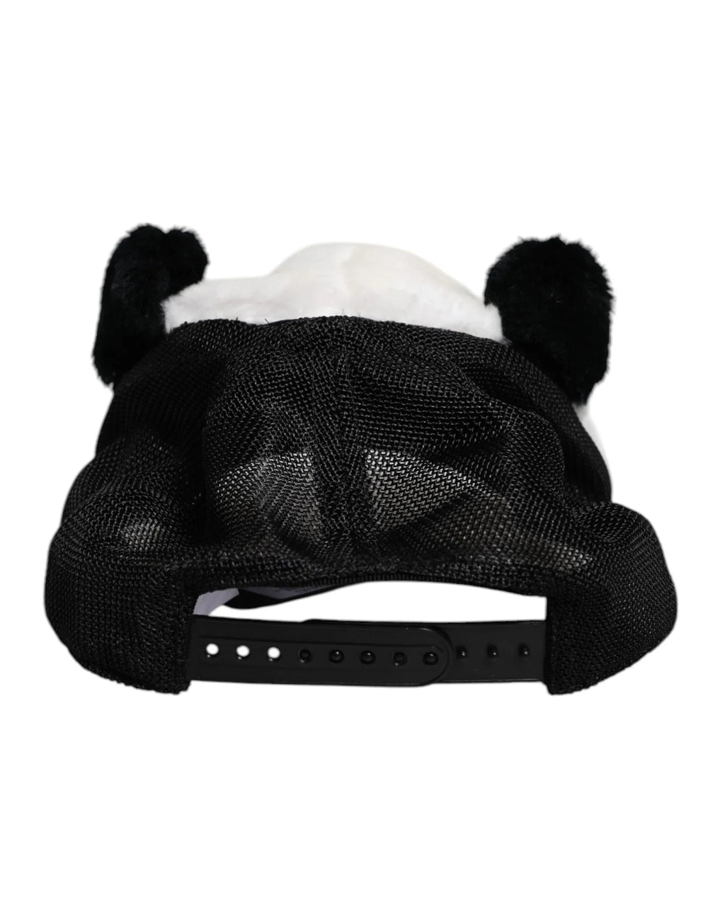 Dolce & Gabbana Black White Panda Fur Women Baseball Cap - Zeiniez