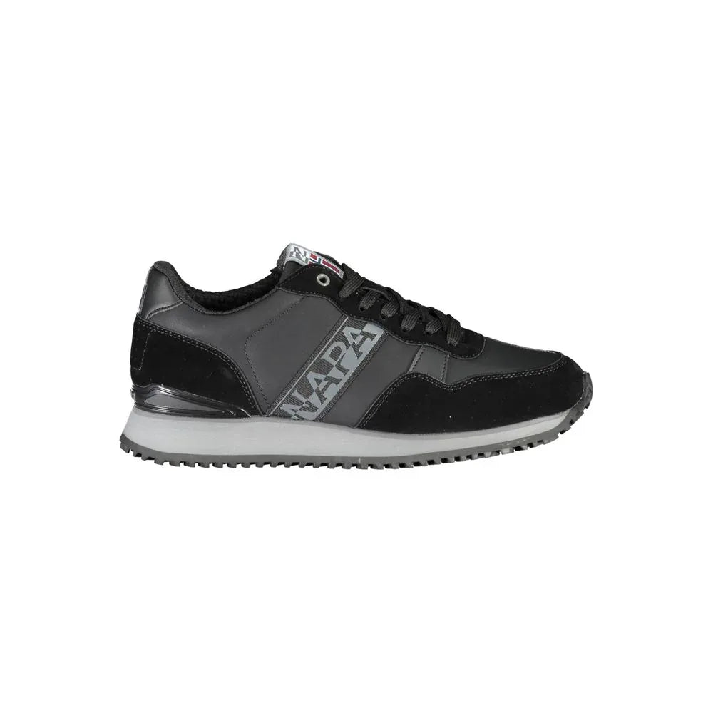 Napapijri Black Polyester Sneaker - Zeiniez