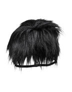 Dolce & Gabbana Black Faux Fur Bucket Hat - Zeiniez