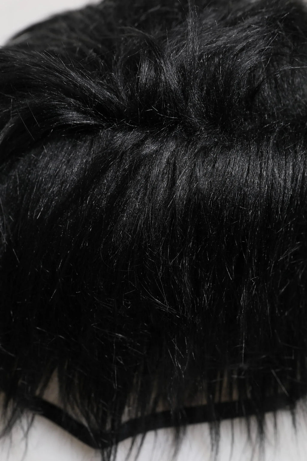 Dolce & Gabbana Black Faux Fur Bucket Hat - Zeiniez