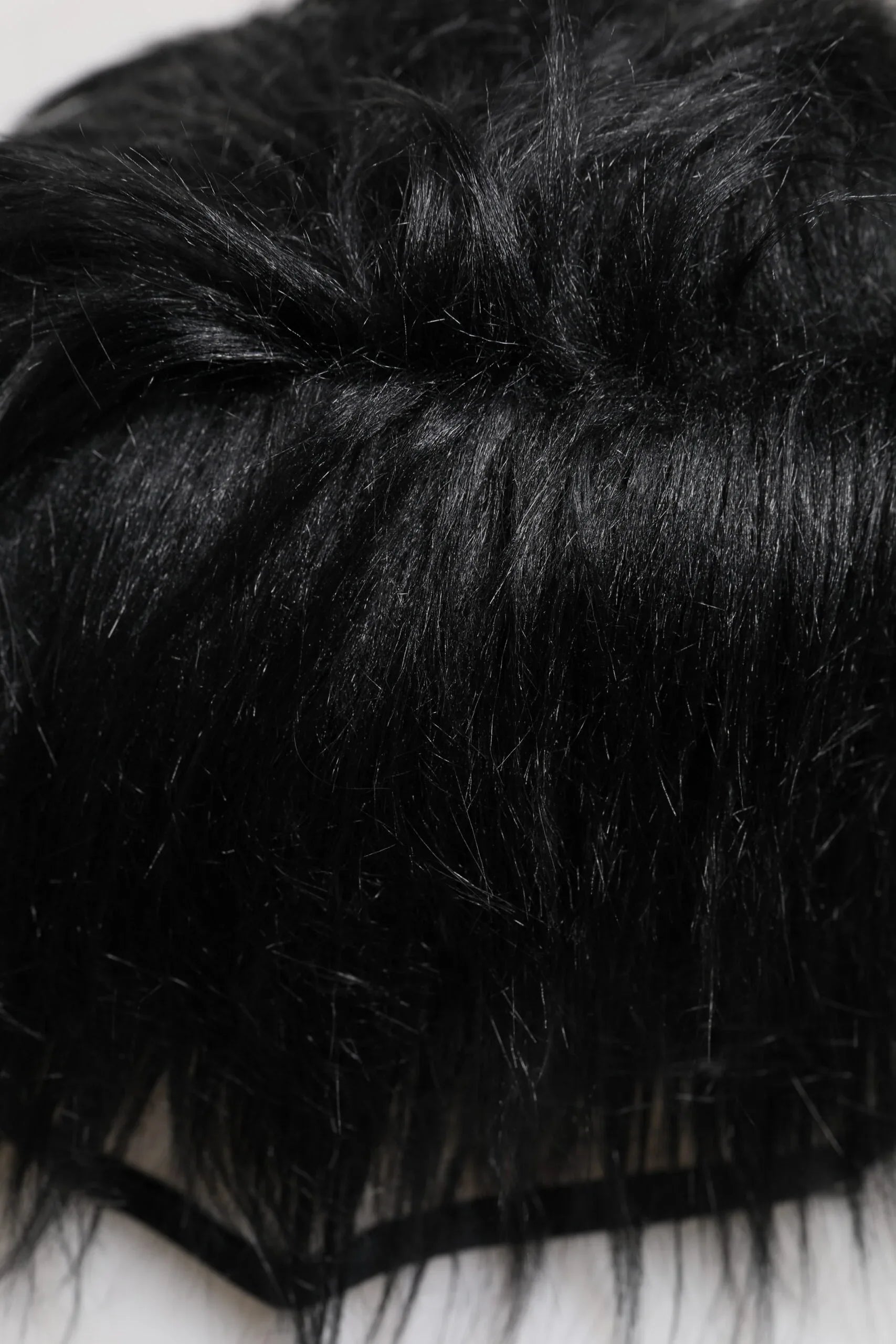 Dolce & Gabbana Black Faux Fur Bucket Hat - Zeiniez