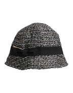 Dolce & Gabbana Black Cotton Blend Bucket Hat - Zeiniez
