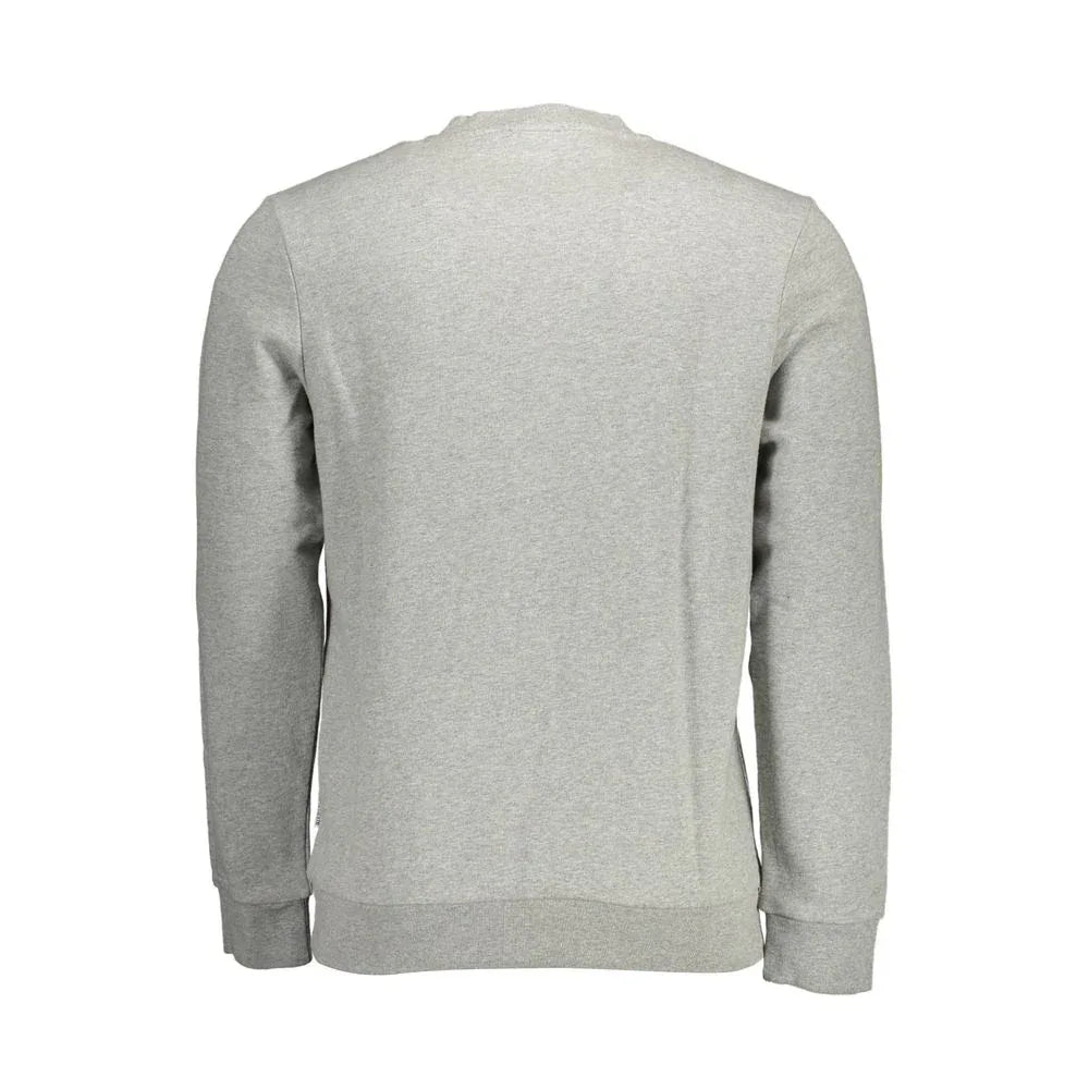 Napapijri Grigio Cotton Men Sweatshirt - Zeiniez