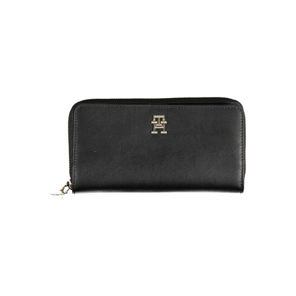 Tommy Hilfiger Nero Poliuretano Women Wallet - Zeiniez