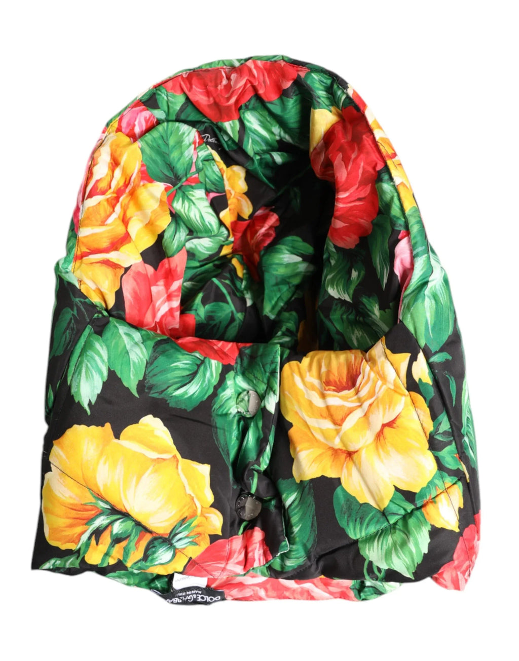 Dolce & Gabbana Multicolor Floral Print Whole Head Wrap Hat - Zeiniez