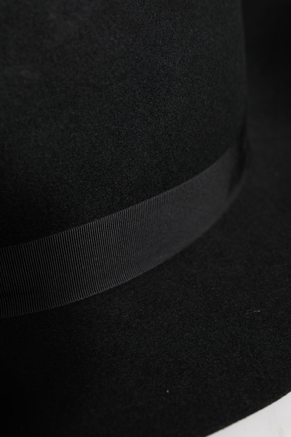 Dolce & Gabbana Black Wide Brim Trilby Fedora Hat