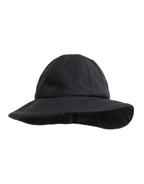 Dolce & Gabbana Black Cotton Wide Brim Bucket Hat - Zeiniez