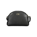 Calvin Klein Black Polyurethane Women Shoulder Bag - Zeiniez