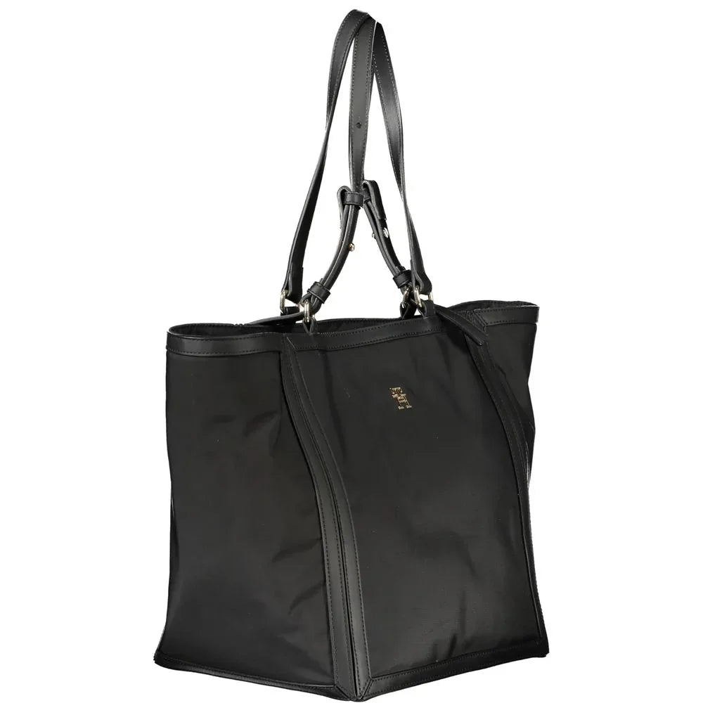 Tommy Hilfiger Black Polyester Women Handbag - Zeiniez