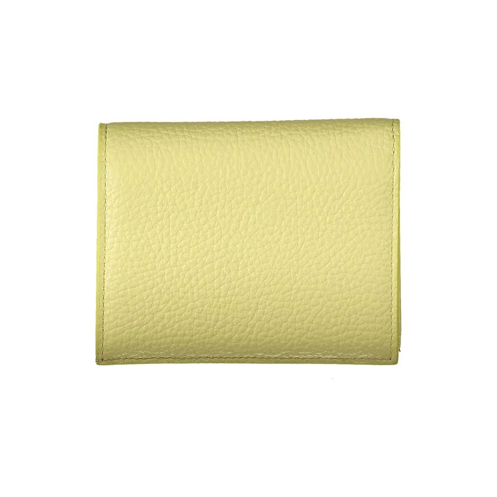 Coccinelle Giallo Leather Woman Wallet - Zeiniez