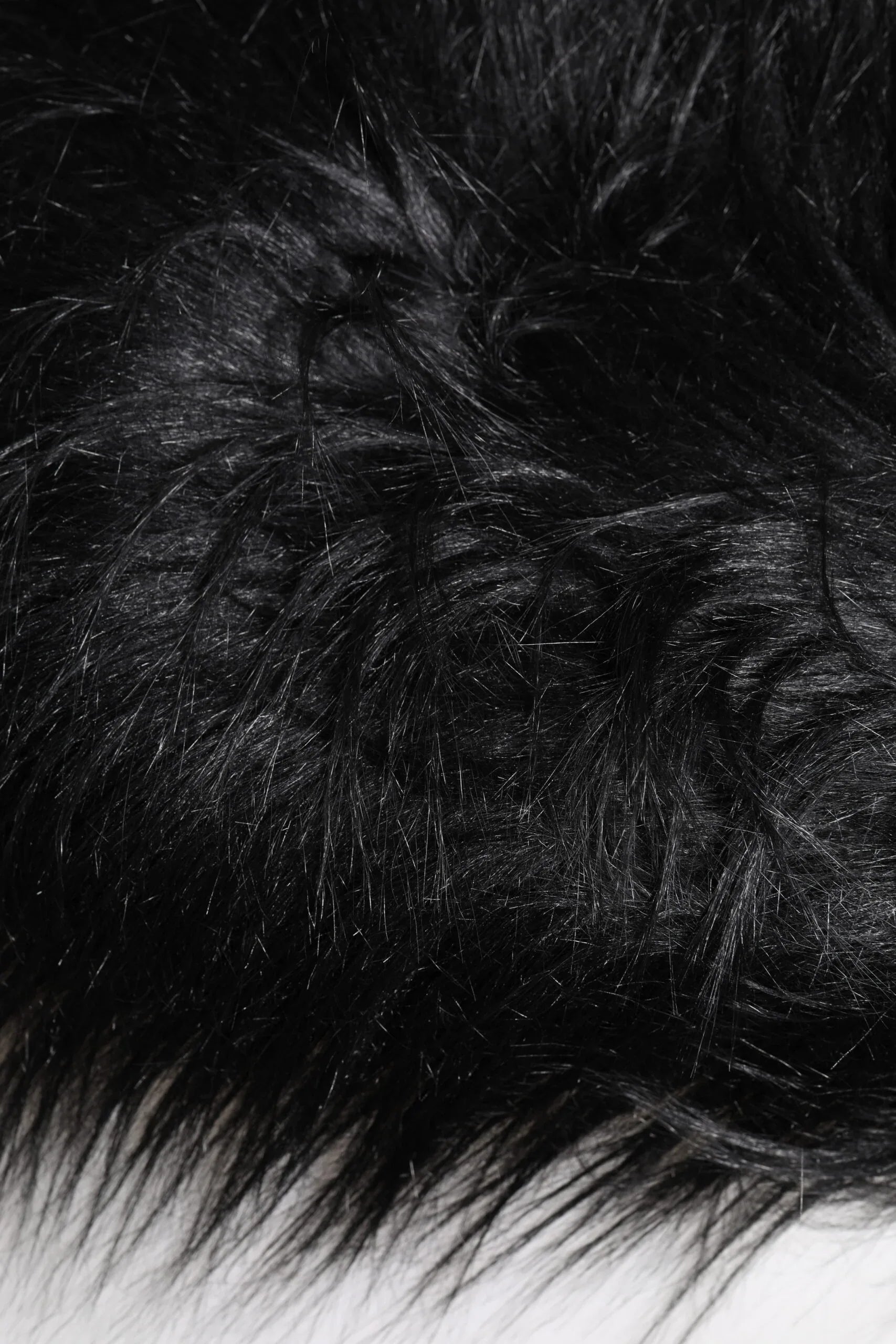 Dolce & Gabbana Black Acrylic Fur Womens Bucket Hat - Zeiniez