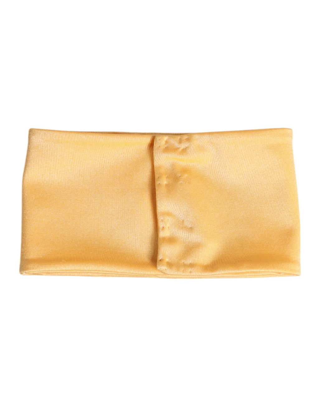 Dolce & Gabbana Yellow Nylon Stretch Women Neck Warmer Scarf - Zeiniez
