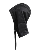 Dolce & Gabbana Black Polyester Whole Head Wrap Hat - Zeiniez