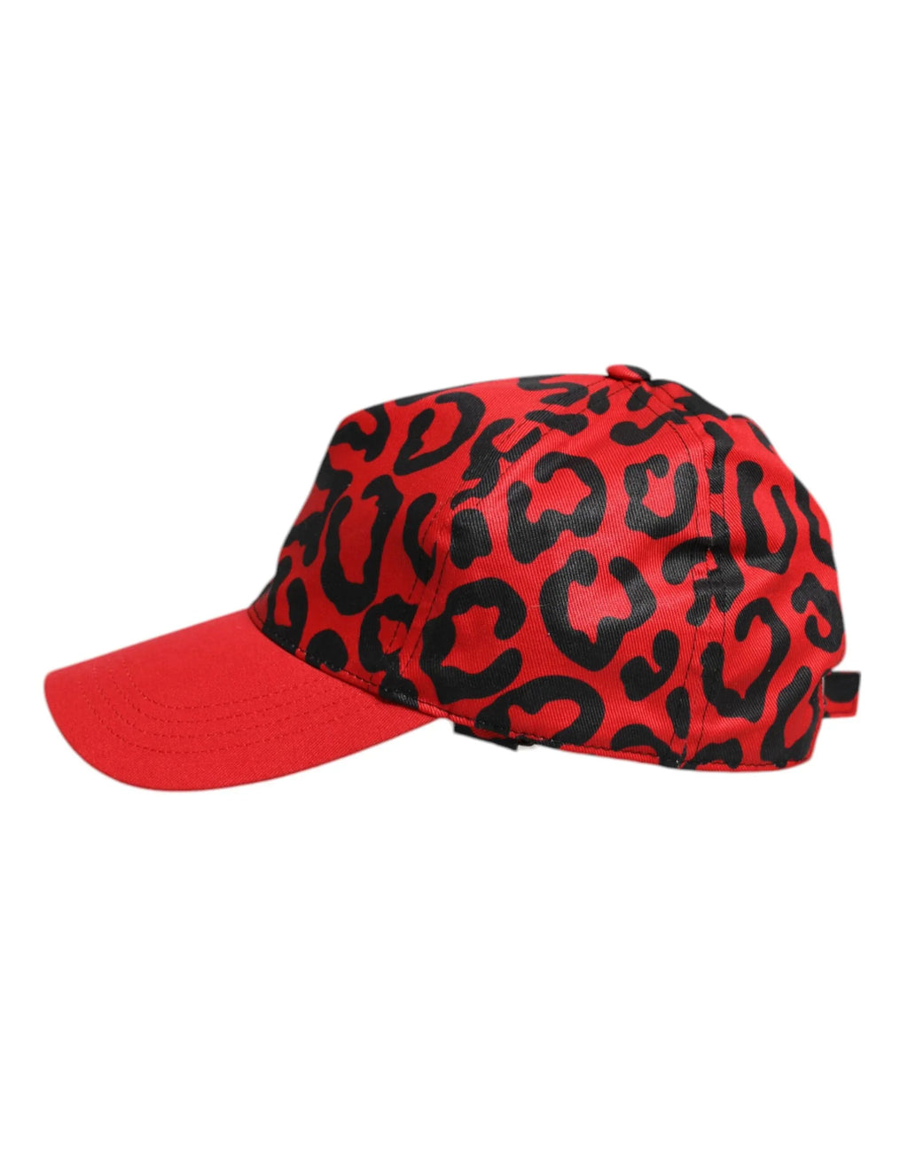 Dolce & Gabbana Red Cotton 6 Panels Women Baseball Cap - Zeiniez